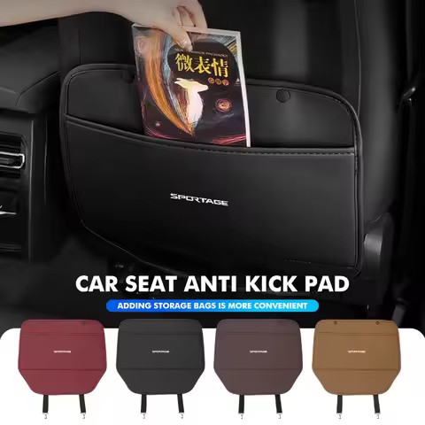 Car Seat Storage Anti Kick Protective Cover Pad Accessories For KIA Sportage 2016 2017 2018 Sephia S
