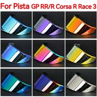 Pista Helmet Visor Motorcycle Helmet Lens Visor Helmet Glasses Lens Full Face for Pista GP RR Corsa 