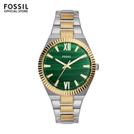 Fossil Women's Scarlette Analog Watch ( ES5334 ) - Quartz, Silver Case, Round Dial, 8 MM Multicolor Stainless Steel Band