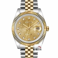 【大眾名錶】ROLEX 勞力士 116233 Datejust 蠔式日誌 金十鑽紀念面 新包台 大眾名錶B1198
