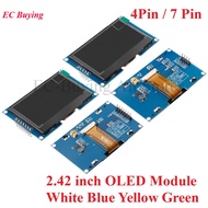 2.42 inch OLED Module 2.42" 12864 Screen LCD LED Display Module 128x64 SSD1309 SPI/IIC I2C Interface