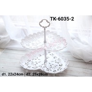 TK-6035-2 Cupcake stand cake tier heart dessert table souvenir (tk)