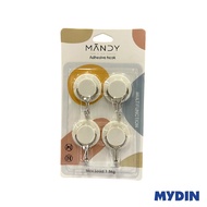 Mandy Adhesive Hook (4's) 2311WM200-005