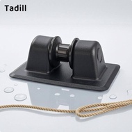 Tadill Inflatable Boat Anchor Roller Drill Installation Boat Anchor Line Black
