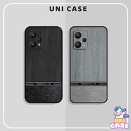 Realme 9 4G/ 9i/ 9 Pro/ 9 Pro+ Case Printed with luxurious wood grain leather