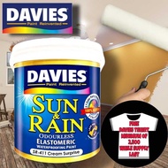 DAVIES SUN&amp;RAIN ELASTOMERIC WATER-PROOFING PAINT (4liters)