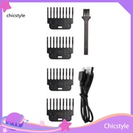 chicstyle 1 Set Lightweight Hair Clipper Limit Combs for Salon Hair Cutting Guide Comb Styling Tools Movable