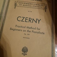 琴書 Czerny op.599 Piano Studies 鋼琴練習曲