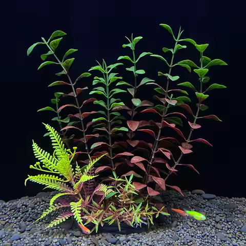 Artificial Aquarium Decor Plants Plastic Aquatic Plants Underwater Plants Aquarium Accessories Decor