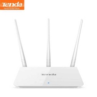 TENDA F3   ROUTER WIRELESS WIFI 3 ANTENA 300 MBPS SUPPORT  REPEATER EXTENDER ( BEKAS )