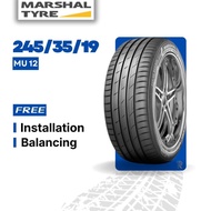 [Free Installation] 245/35/19 Marshal MU12 (Year 2023) New Tyre Tire Tayar