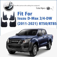 For Isuzu D-Max 2011-2021 DMAX Mudflaps Fender Mud Flap Guards Splash Mudguard Car Accessories Front