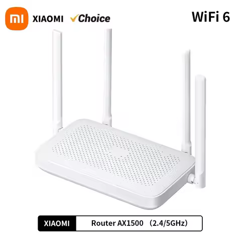 Xiaomi Router AX1500 2.4/5GHz WiFi 6 1500Mbps Mesh System Work with Xiaomi Mijia Mi Home App Network