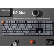 Keychron K5 Max (100% layout)  QMK/VIA Ultra-slim Wireless Custom Mechanical Keyboard  RGB Backlight