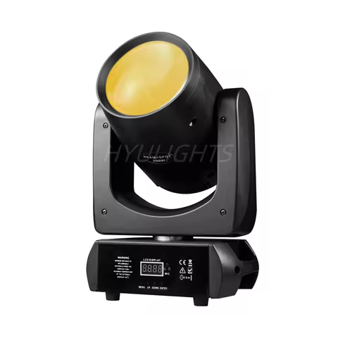 Mini LED 200W Moving Head Light Beam&Spot 24 Rotating Prisms 14 Gobos &11Color Wheel DJ Stage Lighti