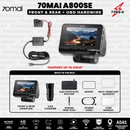 (🔥READYSTOCK🔥) 70mai A800SE Dashcam 4K Resolution + HDR Built-in GPS & ADAS Super Night Vision