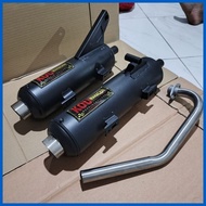 ∩ ✪ ◫ Mio Sporty/Mio i 125/Click 125 150/Beat Fi Power Pipe KOU MAHACHAI Open Pipe 28mm