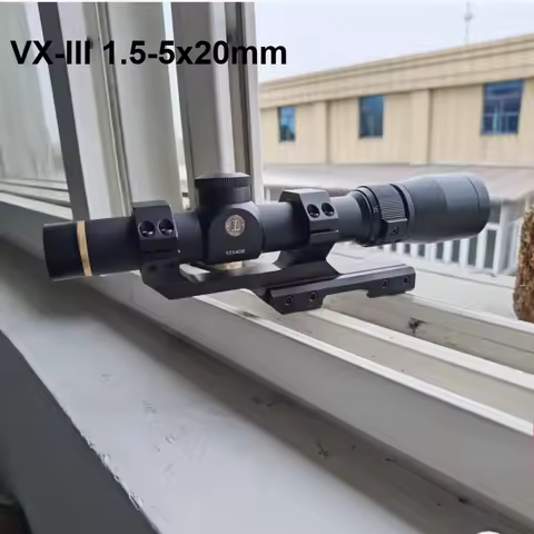 Tactical Optics VX-3i 1.5-5X20 mm Duplex Mil-dot Reticle Rifle Scope Hunting Sight HD Aseismatic Sin