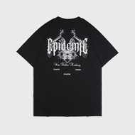 Epidemic T-Shirt American Cotton 20s Obsessively Black T Shirt Lelaki Baju T Shirt Lelaki