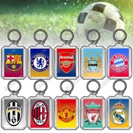 Acrylic Keychain Double Sided DIY, Transparent Keychain Football [Football Fifa Football Logo]
