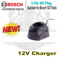 BOSCH 12V CHARGER WITH 6 MONTHS WARRANTY BY BOSCH SINGAPORE/ SUITABLE FOR ALL BOSCH 12V RANGE TOOLS/