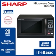 SHARP 20L Microwave Oven Digital / Analog ( R207EK / R203EBKMA )