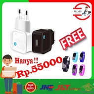BUY 1 GET 2 - Charger Original Charger/ Roker 2.1A USB Charger RK-C01 Super Speed Charger + Cable