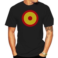 2022 Men T Shirt Fashion Spanish Air Force Roundel T-Shirt Tee Shirt Free Sticker SPAF Spain 2 sides