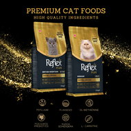 Reflex Plus 1.5kg Gold Cat Dry Food Kitten BSH Persian Gold Series Cat Food