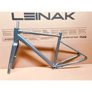 Full Inner Walking Gravel Melon Bike Road Bike Frame Set Melon Bike Aluminum Frame Disc Brake Barrel