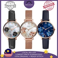 [Original *FREE BRACELET*] [F Brand] Jacqueline Three Women Watch Jam Tangan Wanita Perempuan ES4534