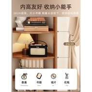 Floor Storage Rack Cracked Corner Cabinet Shelf Bookshelf Corner Corner Multi-Layer Narrow Slot New 