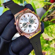 Stylish Analog-Digital Baby G Women Watch G-MB MSG-S2006 Actual-Pic Non-Tarnish Water Resist | Shock