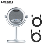 Saramonic Xmic Z4 ไมค์คอนเดนเซอร ไมค์ตั้งโต๊ะ ไมค์อัดเสียง ไมโครโฟนคอม PC สำหรับ Podcast Live Stream