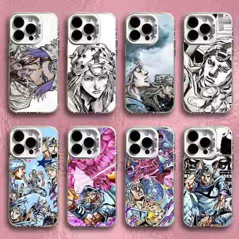 Johnny Joestar J-Jojo Phone Case For iPhone 16,15,14,13,12,11,Pro,Max,Plus,Mini,SE White Candy Matte