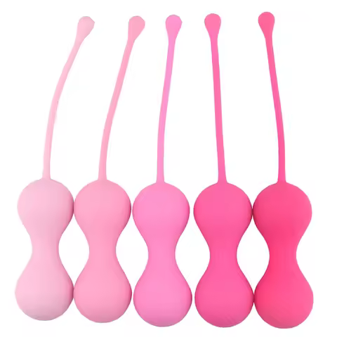 5pcs Silicone Vagina Kegel Exercise Doctor Recommended Pelvic Floor Exercises Kegel Balls