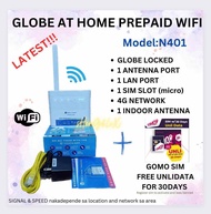 LATEST! BRAND NEW! MODEL: N401 GLOBE AT HOME PREPAID WIFI 50GB FREE GLOBE LOCK SEALED