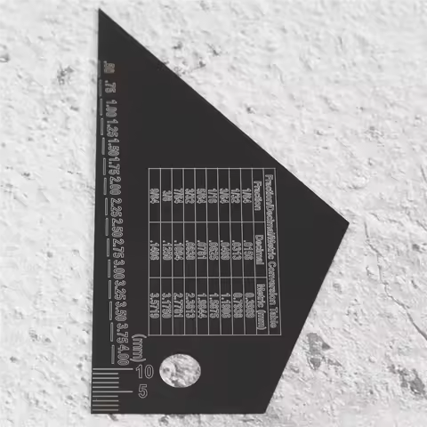 Fret Leveling Tool Guitar Bass Neck Fingerboard Measuring Ruler Stainless Steel Fret Rocker Guitar L