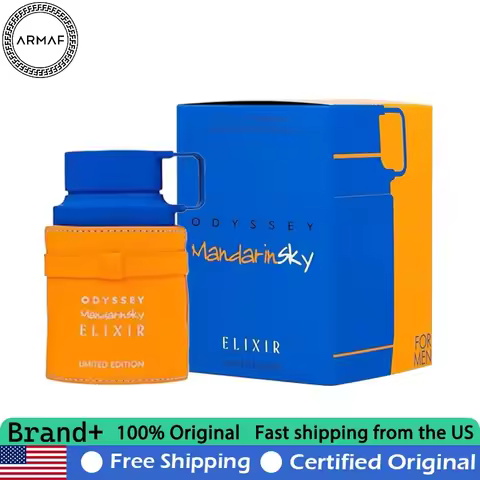 Armaf Odyssey Mandarin Sky Elixir Perfume 100 ML Lasting Unisex Oriental Woody Eau de Parfum 3.4 Oun