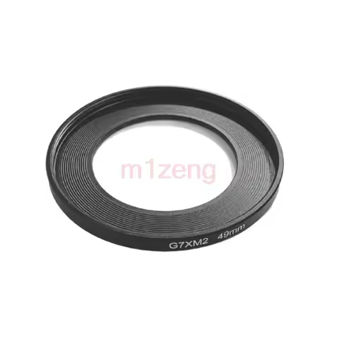 49mm Lens Filter Adapter Tube Ring+lens cap for Canon PowerShot G7XIII G7XMark III G7XII G7X3 G7X2 G