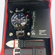 Jam Tangan Pria - Alexandre Christie AC 6163 Fullblack - Garansi Resmi