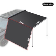 หลังคากันแดดข้างรถ กันสาดรถยนต์ เต็นท์ข้างรถ หลังคากางเต็นท์ ผ้าใบข้างรถ โครงอะลูมิเนียม car awning 