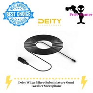 Deity W.Lav Micro Subminiature Omni Lavalier Microphone