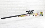 台南 武星級 BELL VSR 10 狙擊槍 手拉 空氣槍 狙擊鏡 彩色( 倍鏡瞄準鏡MARUI BB槍BB彈玩具槍長槍