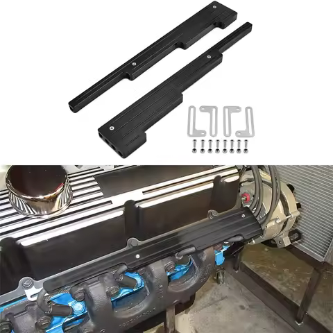 Black Spark Plug Wire Looms Holders for Chevrolet V8 Engines SBC BBC Small Block Big Block 302 305 3