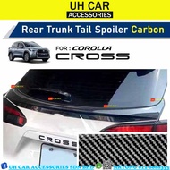 TOYOTA COROLLA CROSS 2020 2021 2022 REAR TRUNK TAILGATE BOOT CARBON SPOILER