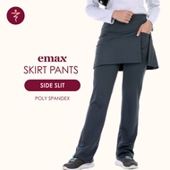 EMAX Seluar Skirt Side Slit Sukan Belah tepi Quick Dry Sport Skirt Pants Plus Size Stretchable