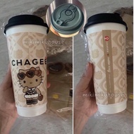GANTUNGAN READY CHAGEE HELLO KITTY REUSABLE CUP TUMBLER CHAGEE X HELLO KITTY SNUGGLE SNAP CUDDLE SLI