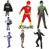 Costume For Kids 3DWith Muscle (batmanblack,batmanblue,flash,hulk,bumblee,optimis,BPantern)