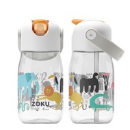 ZOKU｜兒童彈出式吸管冷水壼(400ml)-動物之旅